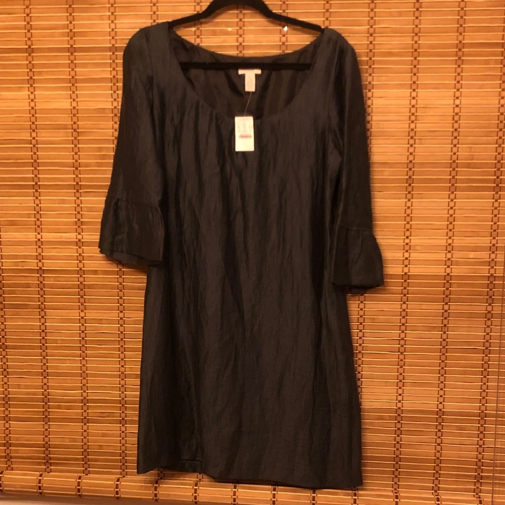 NWT J. Crew Linen/Rayon Shift Dress